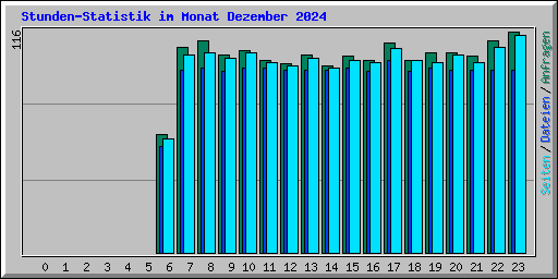 Stunden-Statistik im Monat Dezember 2024